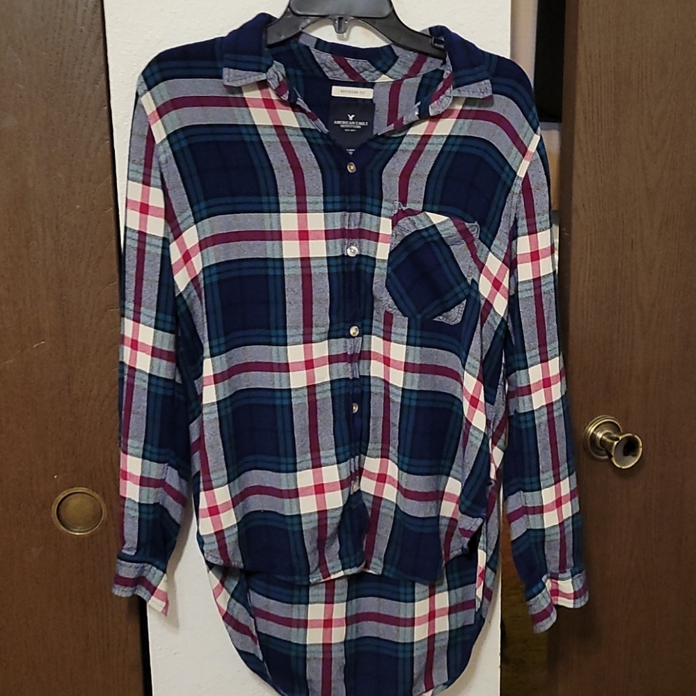 American eagle button down